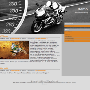High-Speed Bike WP Theme