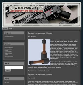 Machine Gun WordPress Theme