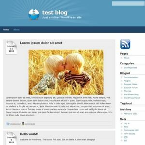Twitter WordPress Theme