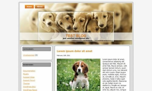 Dogs WordPress Theme