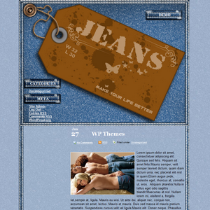 Jeans WordPress Theme