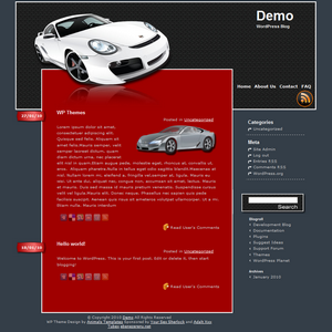 Porsche WordPress Template