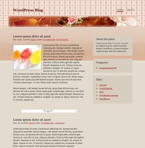 Chocolate WordPress Template
