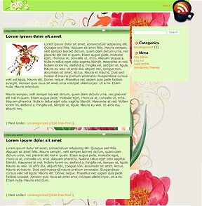 Flowers WordPress Templates