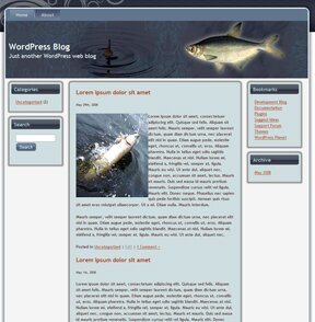 Fishing WordPress Theme