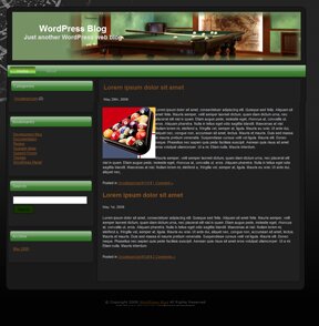 Billiards WordPress Theme
