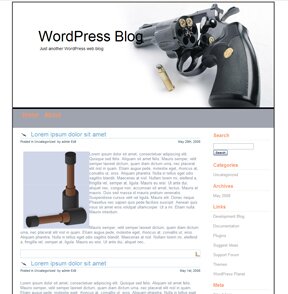 Gun WordPress Theme