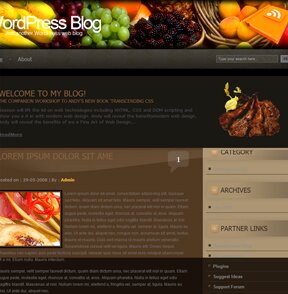 Fruit WordPress Template