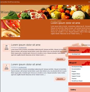 Meal WordPress Template