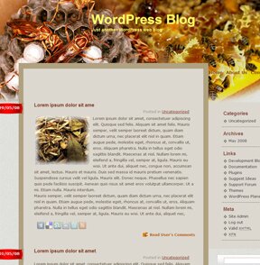 Honey Bees WordPress Template