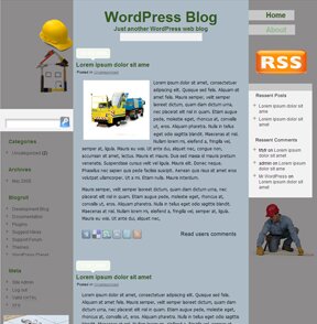 Construction WordPress Template