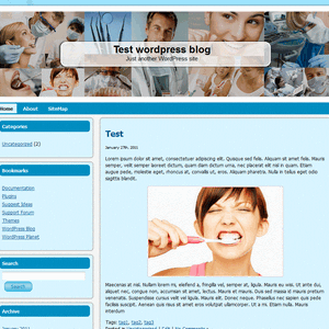WordPress Templates for a Dental Office