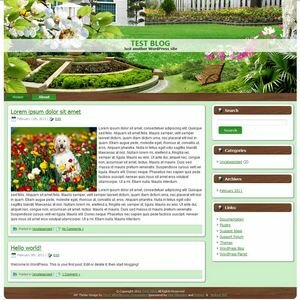 Gardening WordPress Theme
