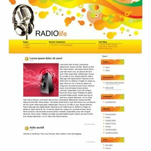 Radio WordPress Theme