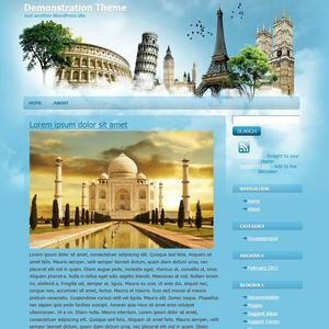 Travel to Europe WordPress Template